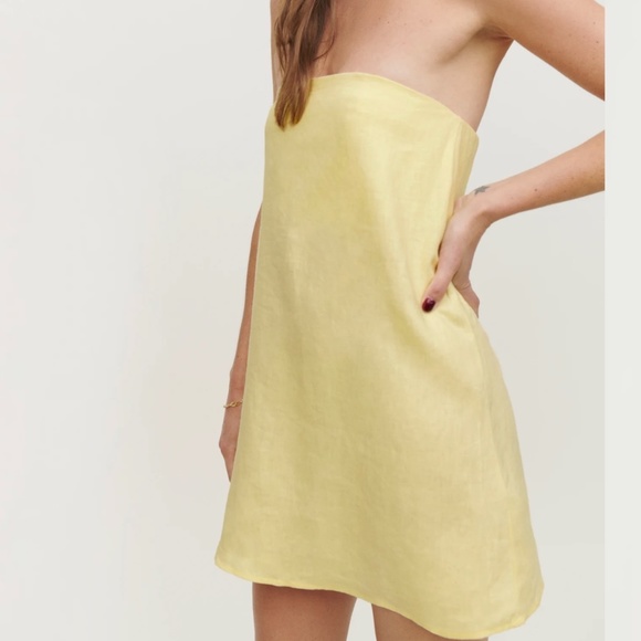 NWT reformation Stella linen dress - Picture 1 of 3